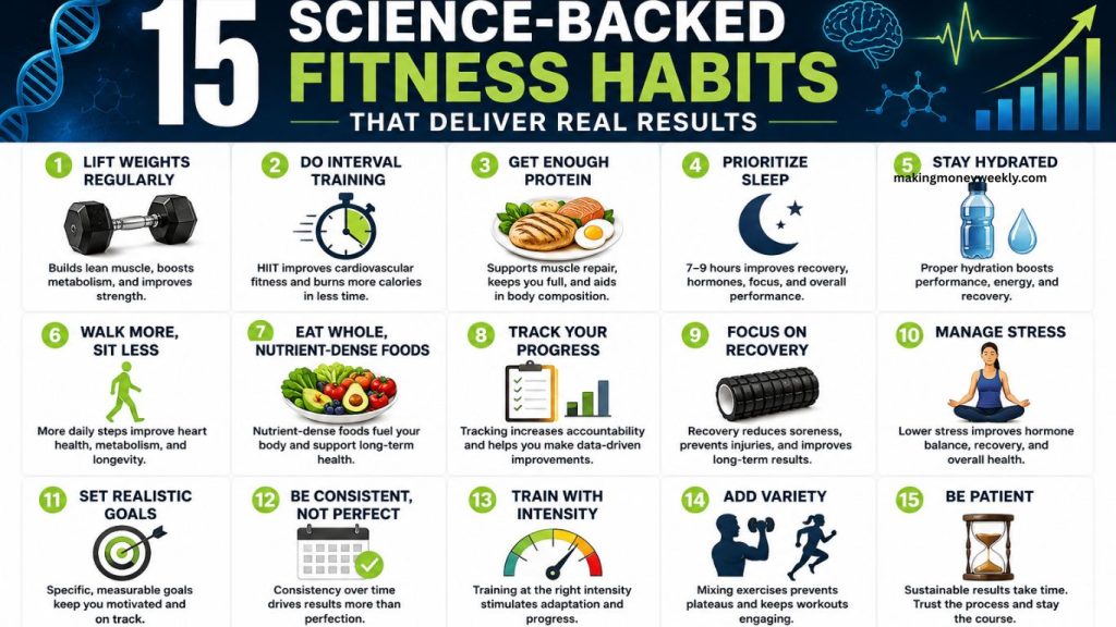 15 Science-Backed Fitness Habits