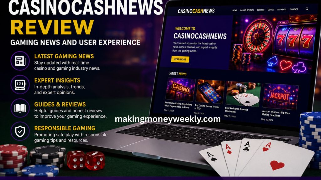CasinoCashNews Review Gaming News and User Experience