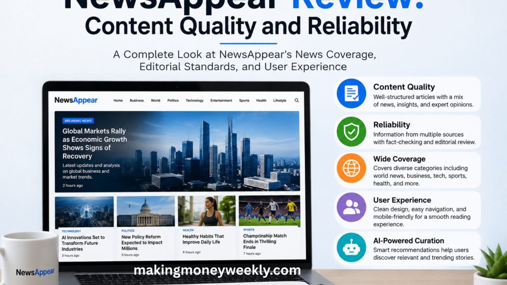 NewsAppear Review Content Quality and Reliability